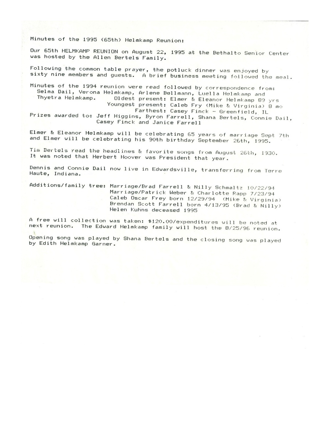 Helms Rir Paper Welcome to DeepRoots - The Helmkamp Family Reunion Papers